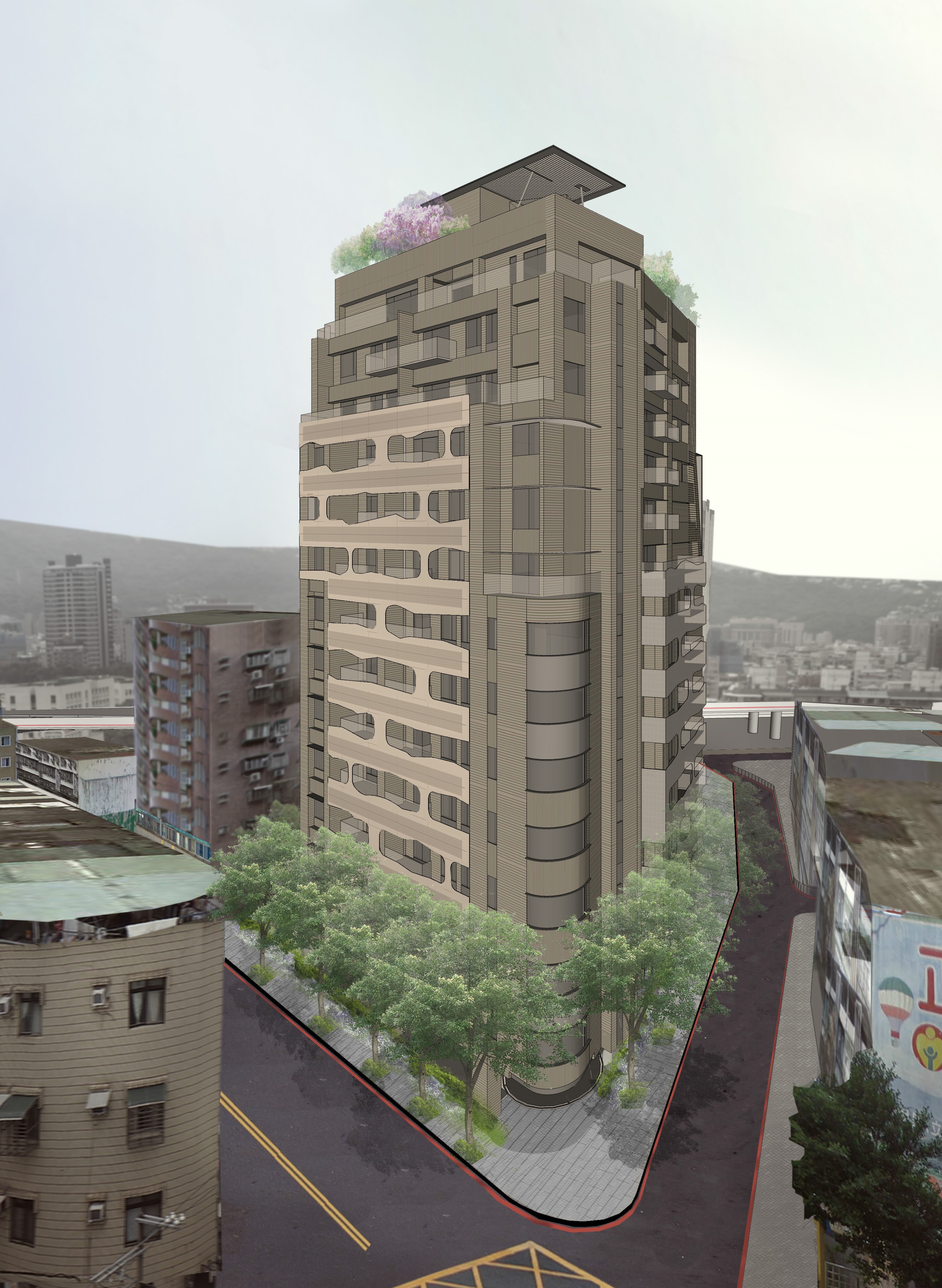 璞風晴透視圖(變更事業版)