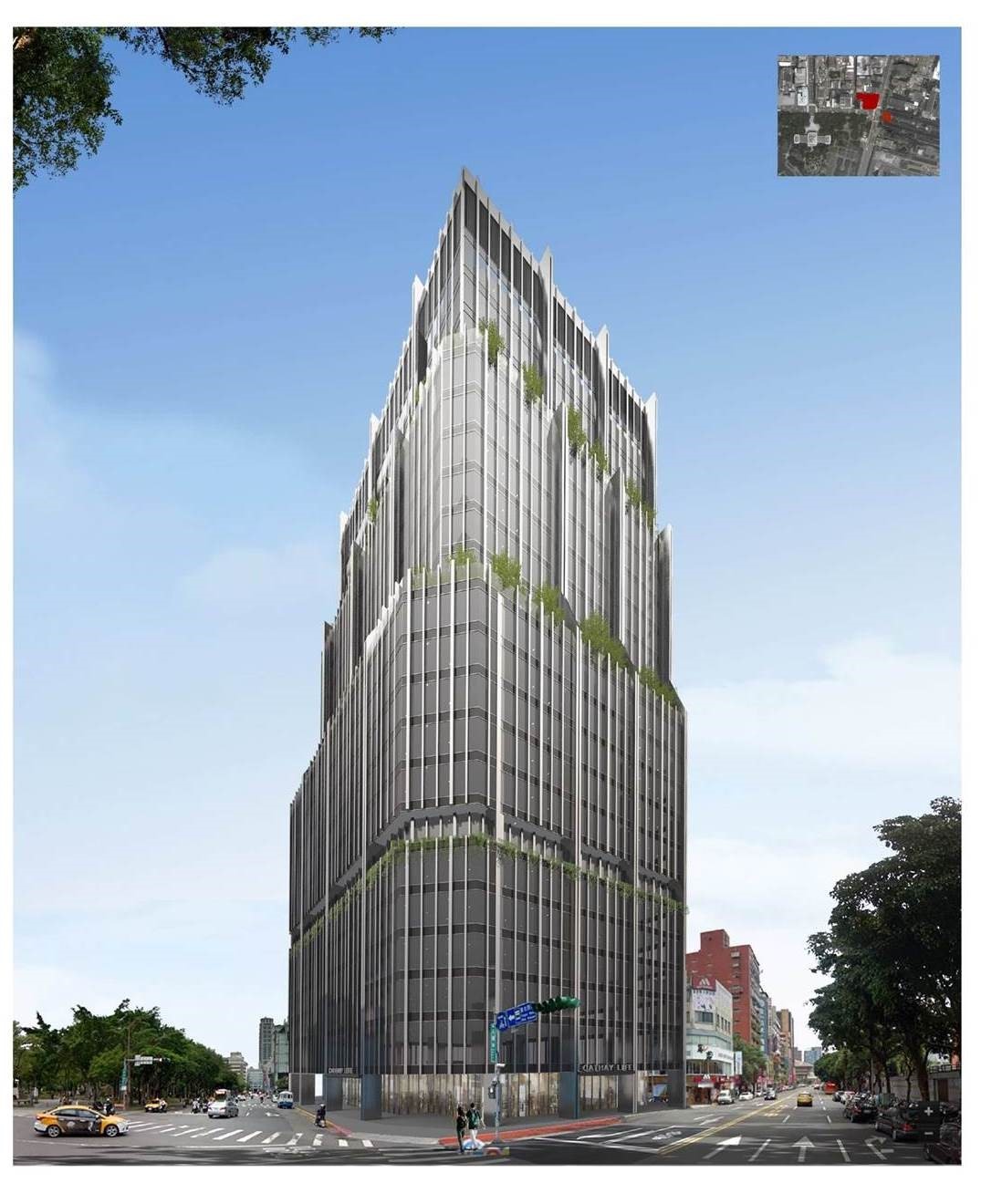 襄陽大樓透視(擬訂事業報核版)